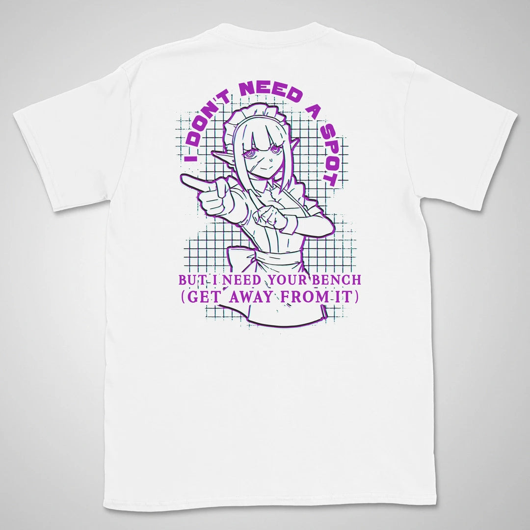 I Don't Need A Spot | back print ❀ T-shirt