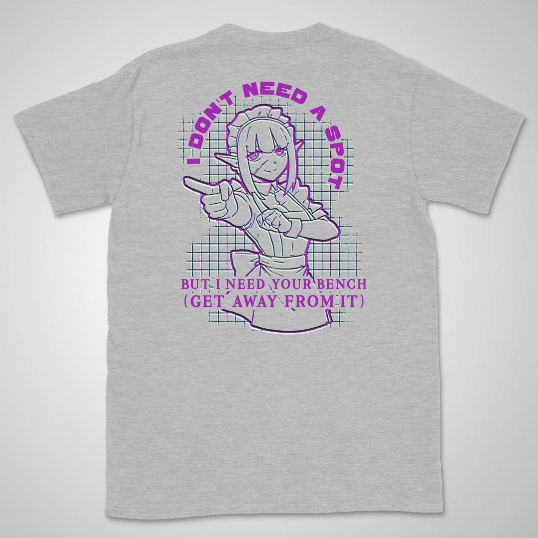 I Don't Need A Spot | back print ❀ T-shirt