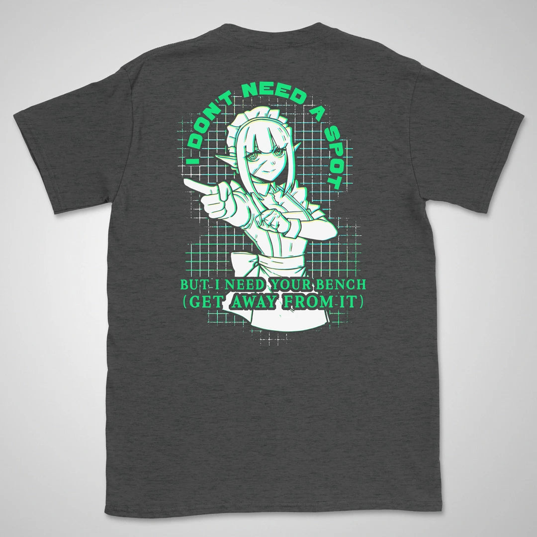 I Don't Need A Spot | back print ❀ T-shirt