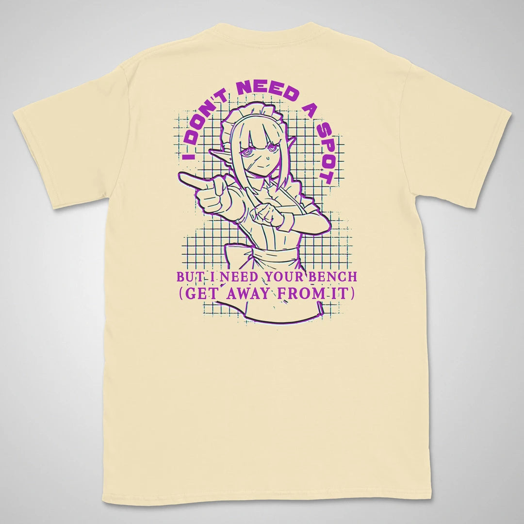 I Don't Need A Spot | back print ❀ T-shirt