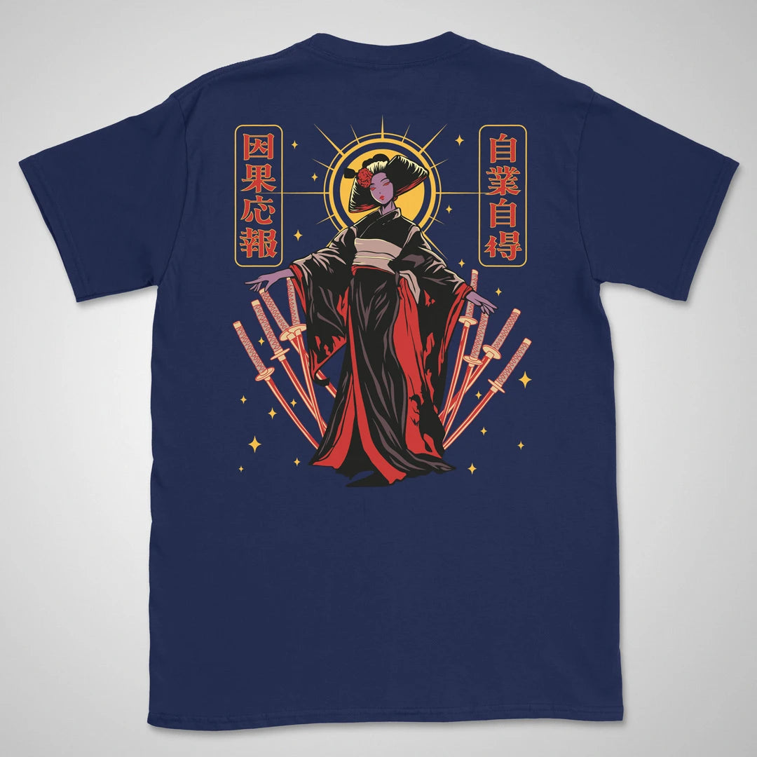 Cause And Effect | back print ❀ T-shirt