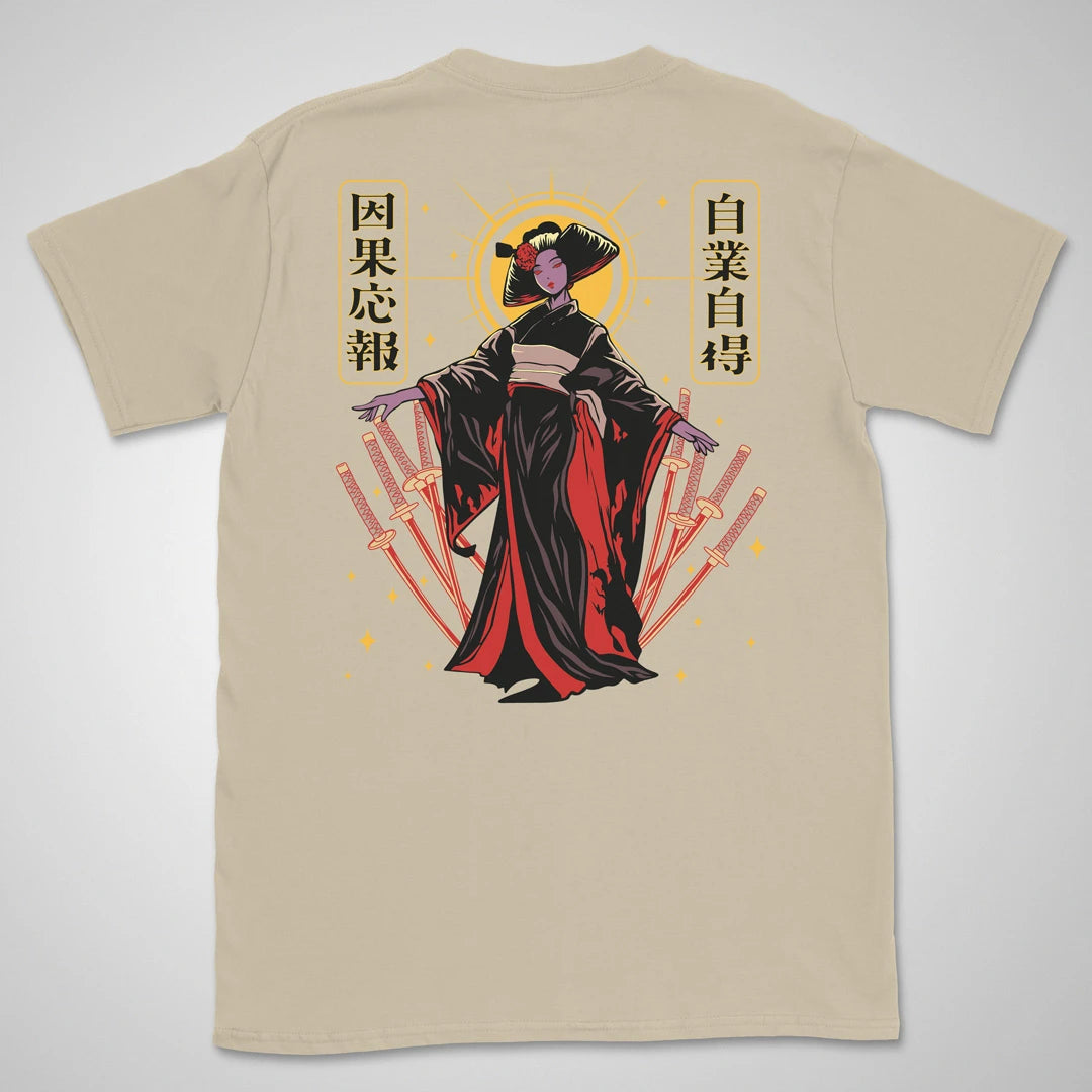 Cause And Effect | back print ❀ T-shirt