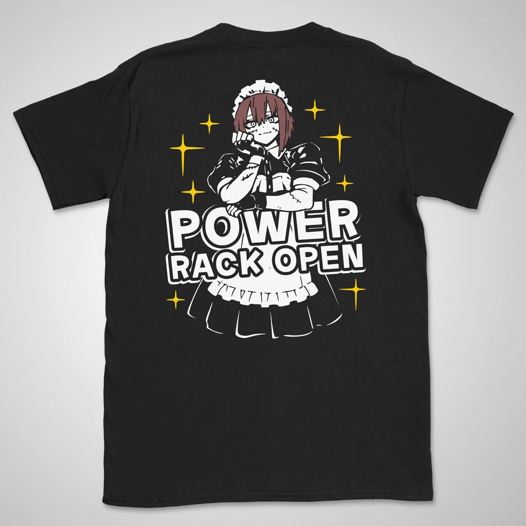 Power Rack Open | back print ❀ T-shirt