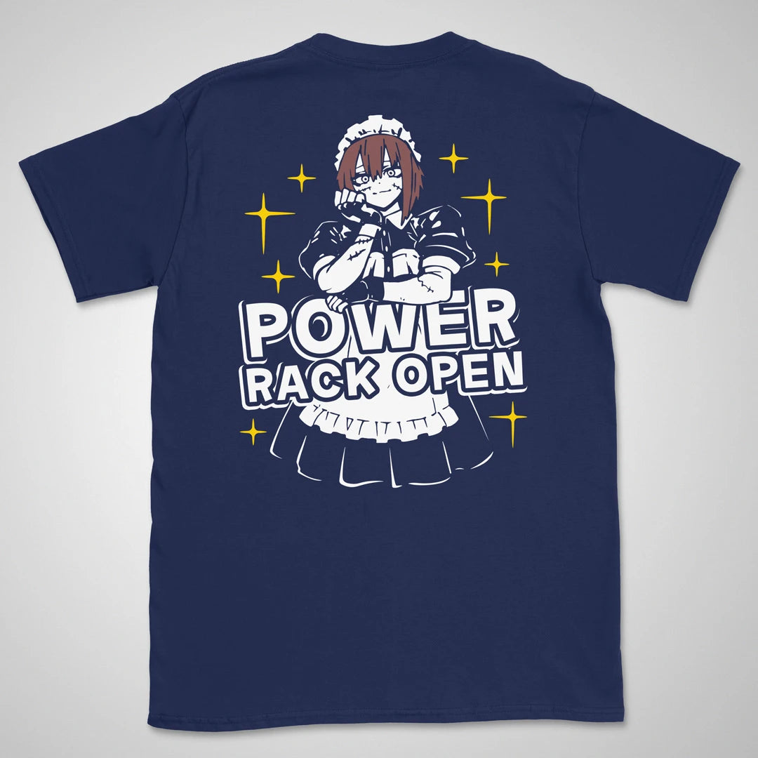 Power Rack Open | back print ❀ T-shirt