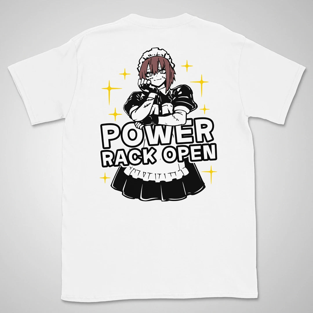 Power Rack Open | back print ❀ T-shirt