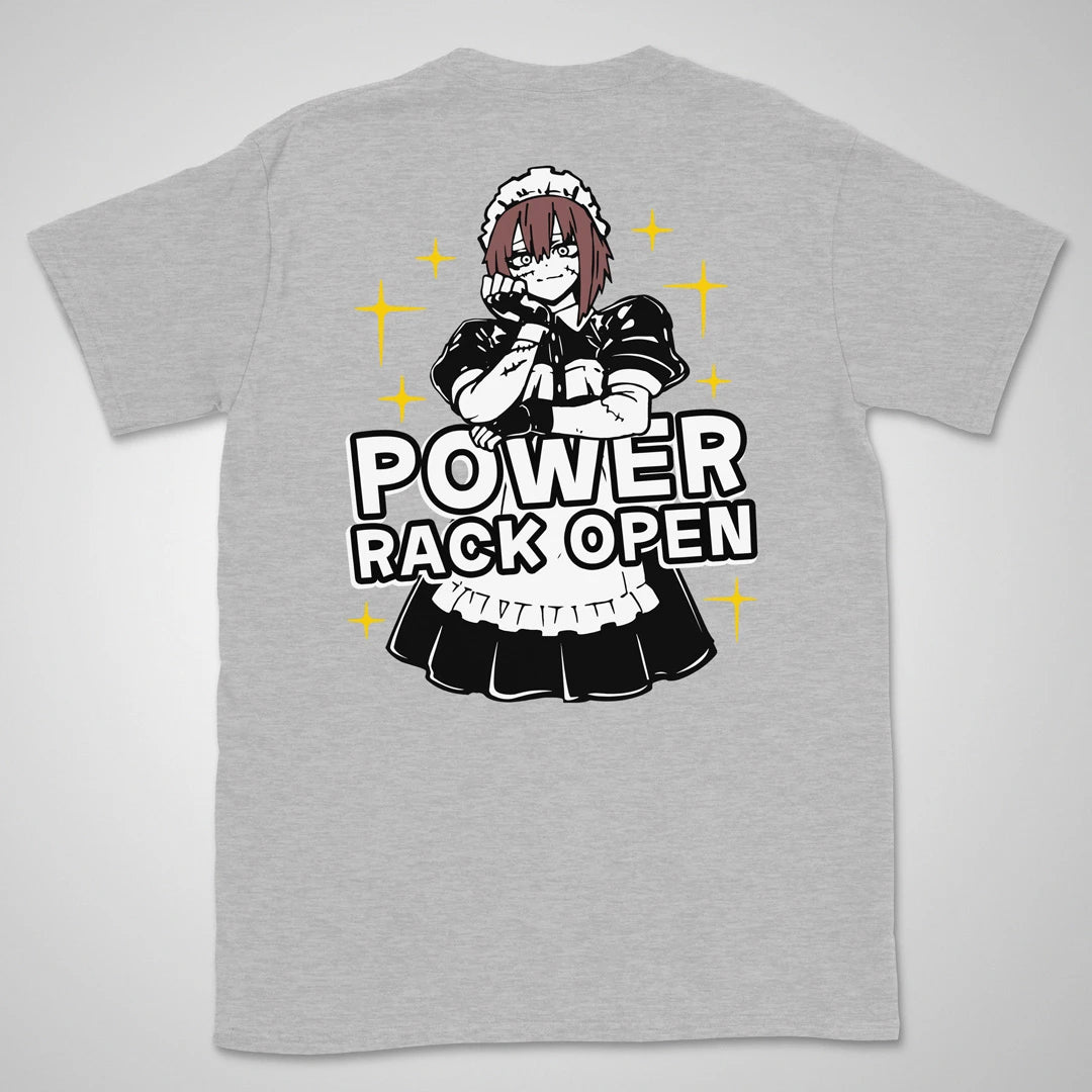 Power Rack Open | back print ❀ T-shirt