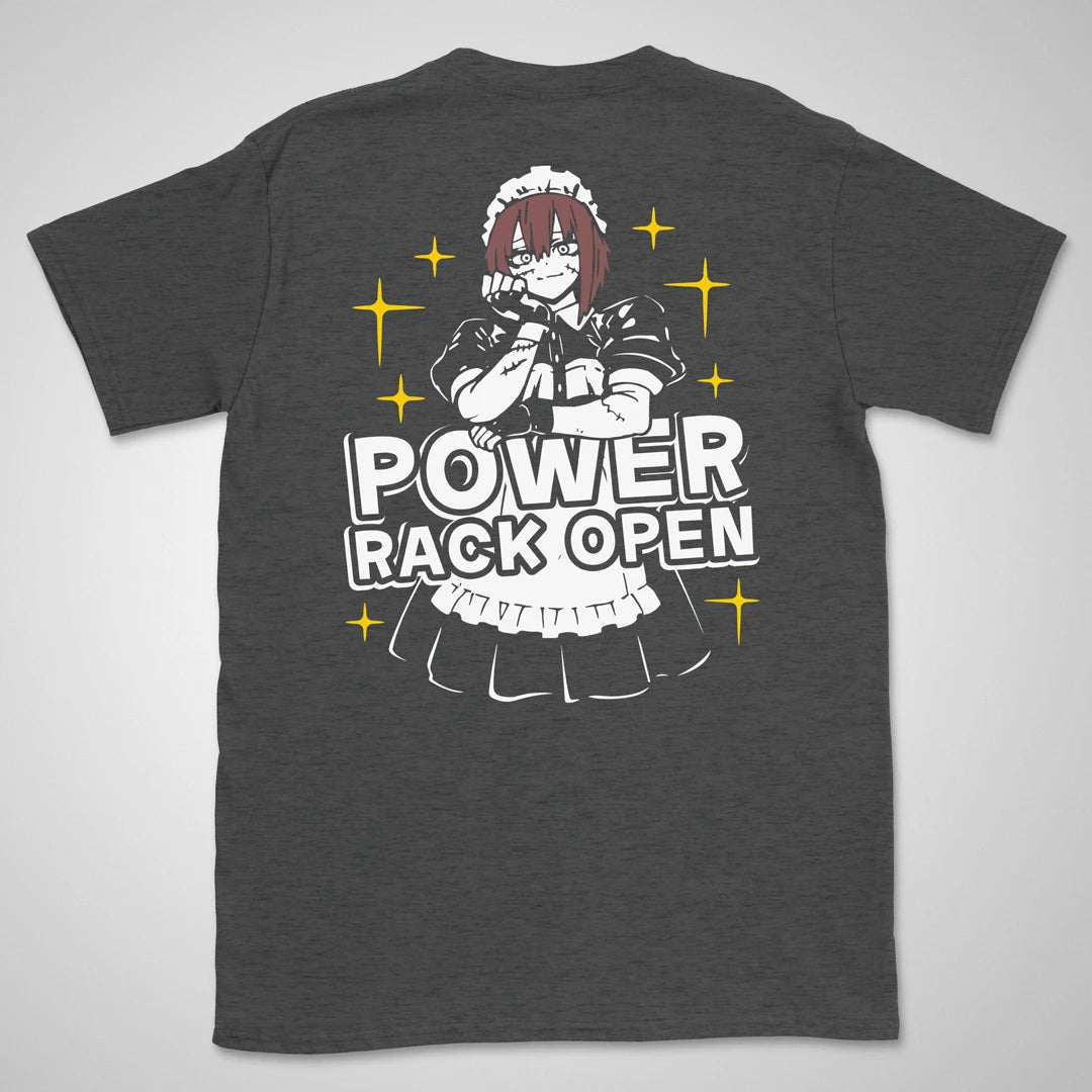 Power Rack Open | back print ❀ T-shirt