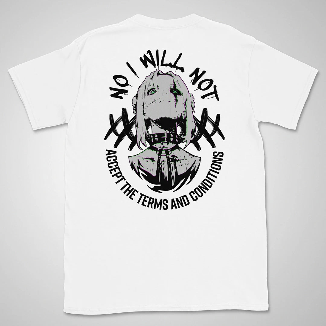 No T&C | back print ❀ T-shirt