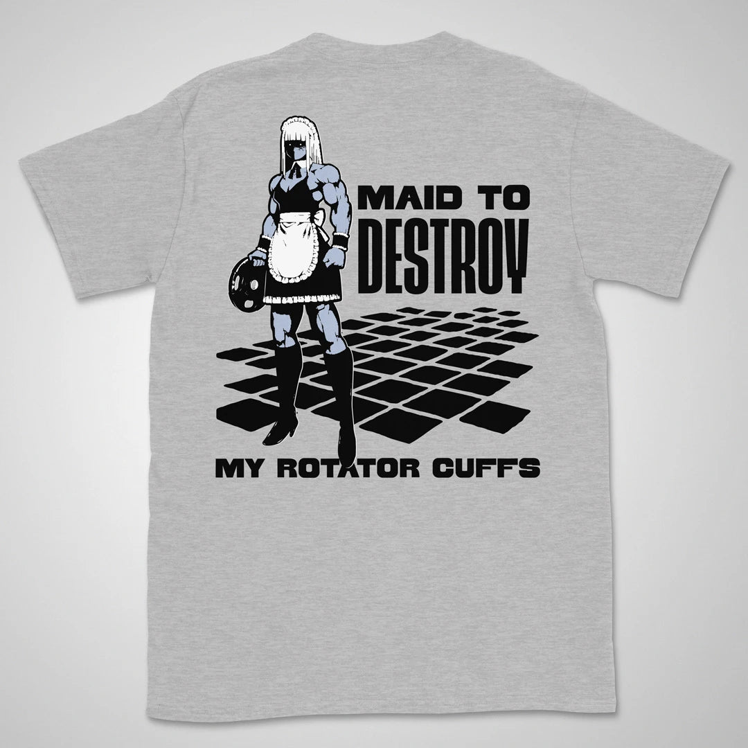 Maid To Destroy | back print ❀ T-shirt