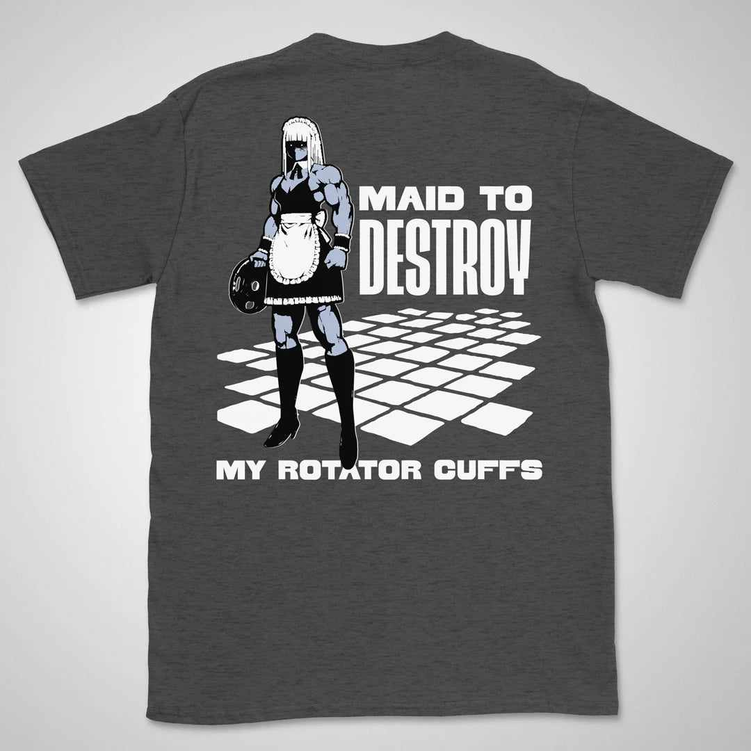 Maid To Destroy | back print ❀ T-shirt