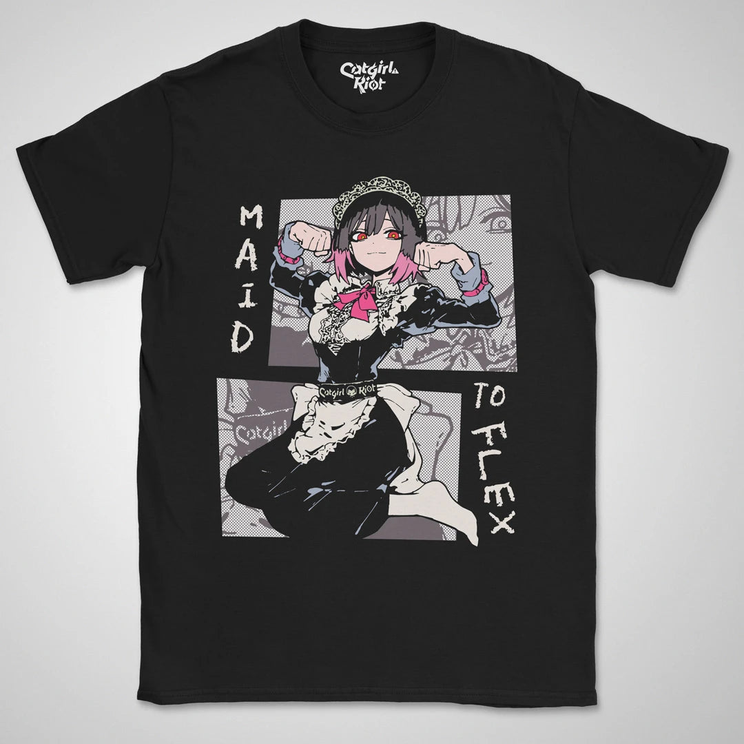 Maid To Flex ❀ T-shirt