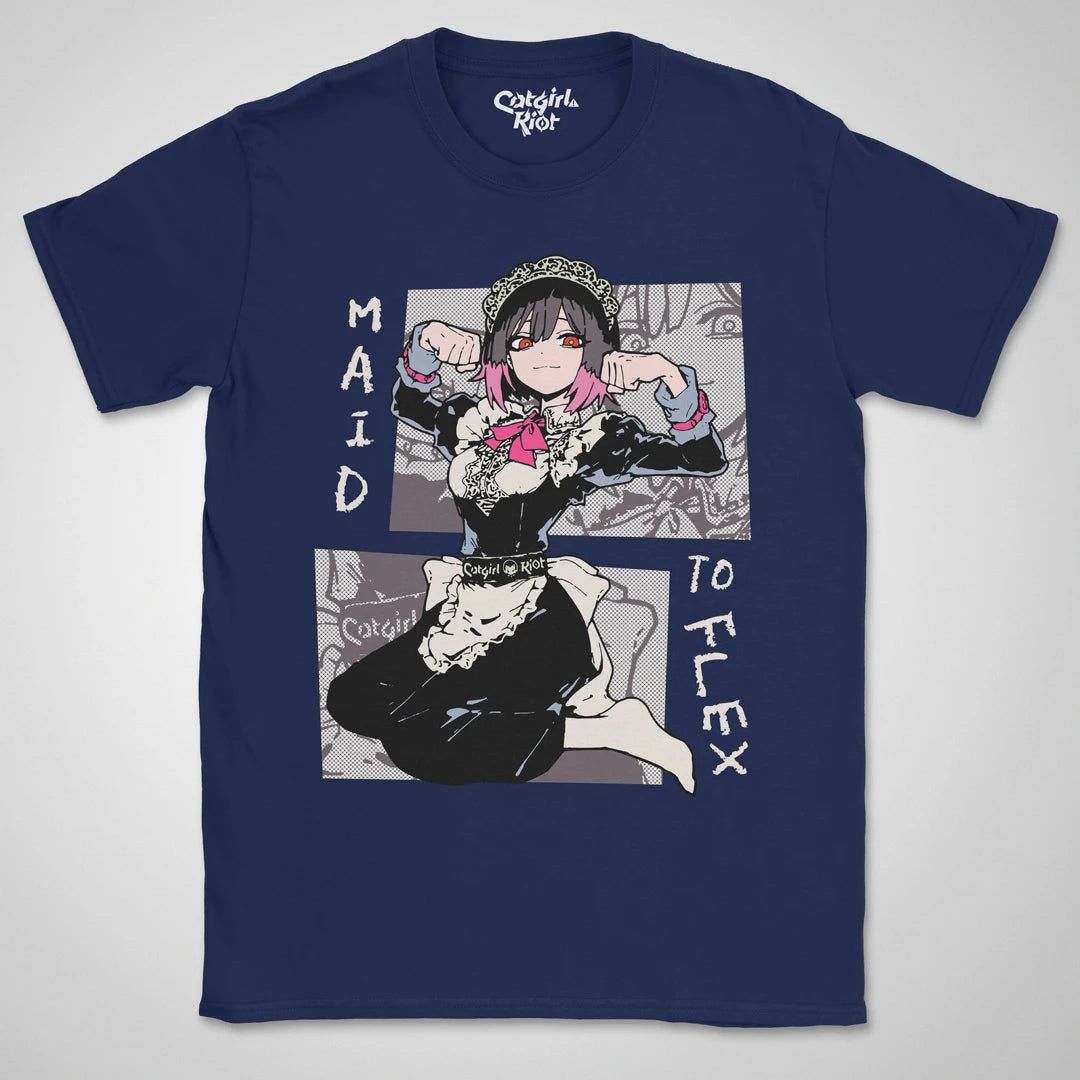 Maid To Flex ❀ T-shirt