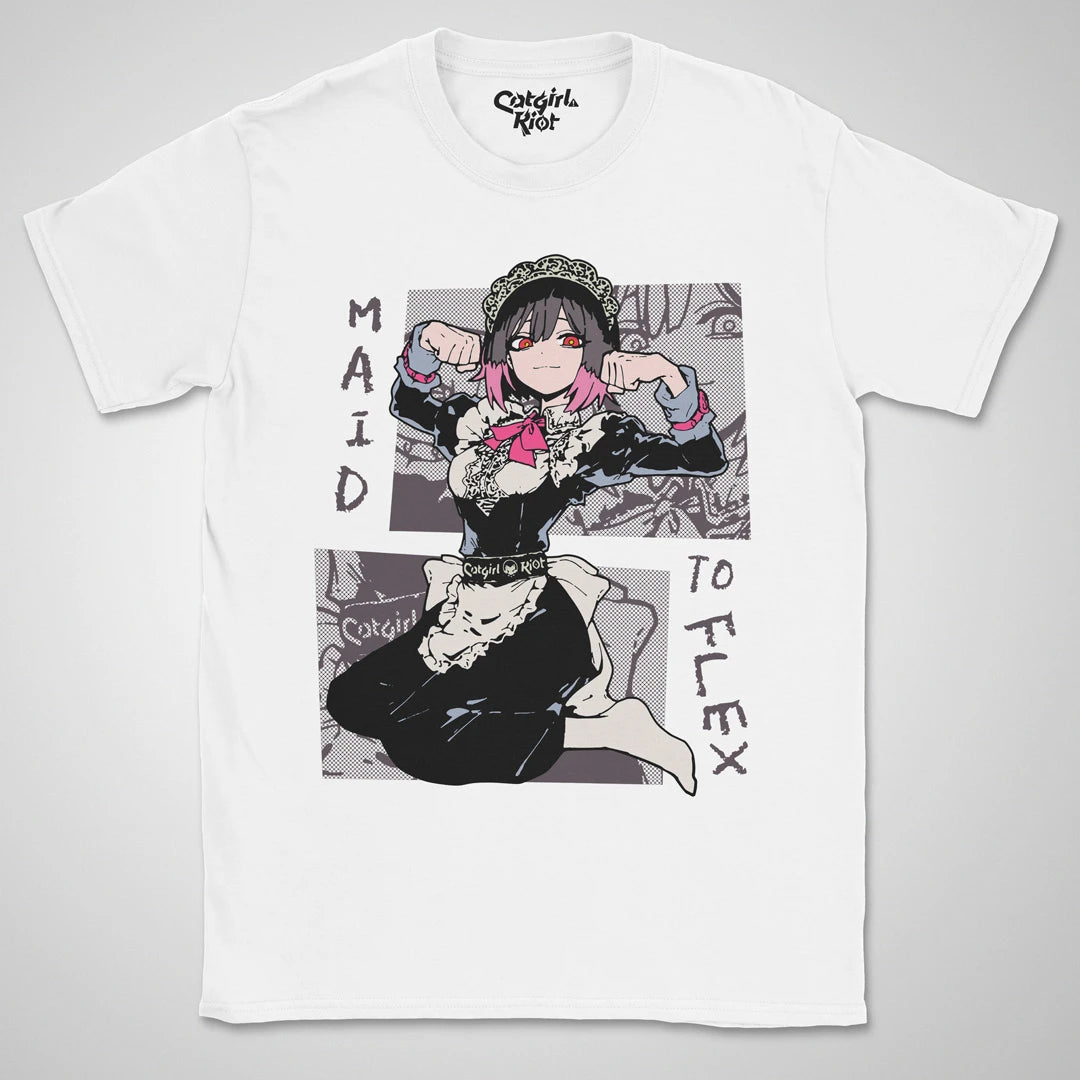 Maid To Flex ❀ T-shirt