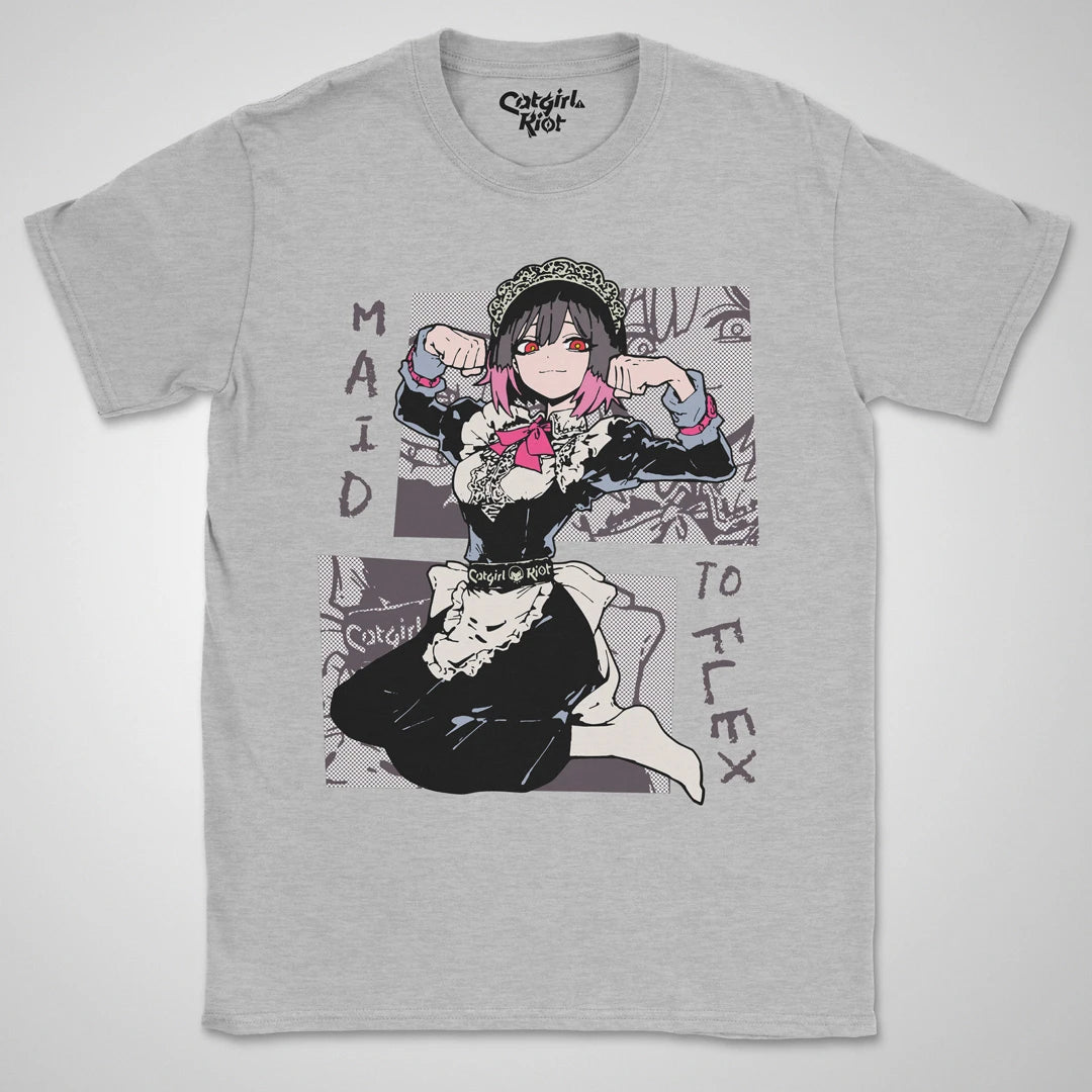 Maid To Flex ❀ T-shirt