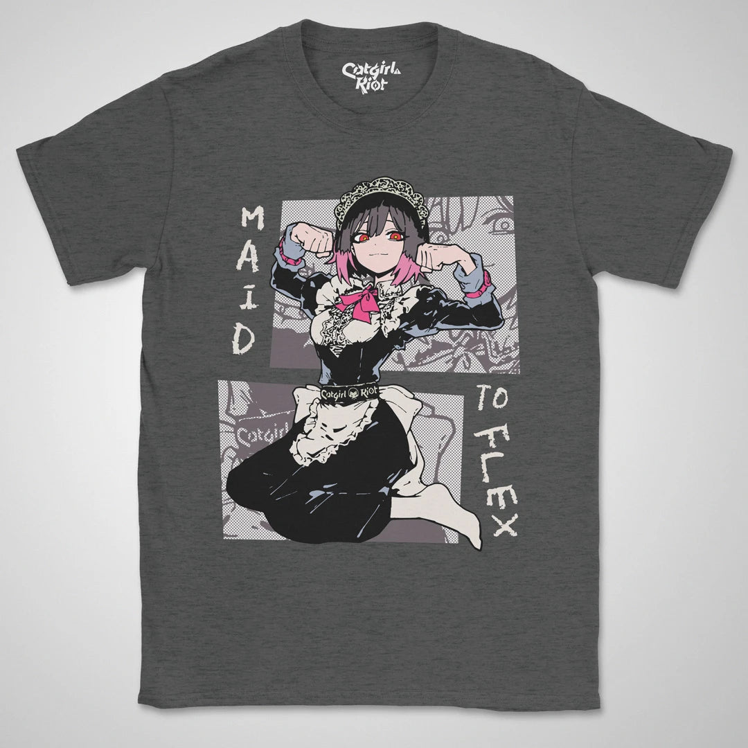 Maid To Flex ❀ T-shirt