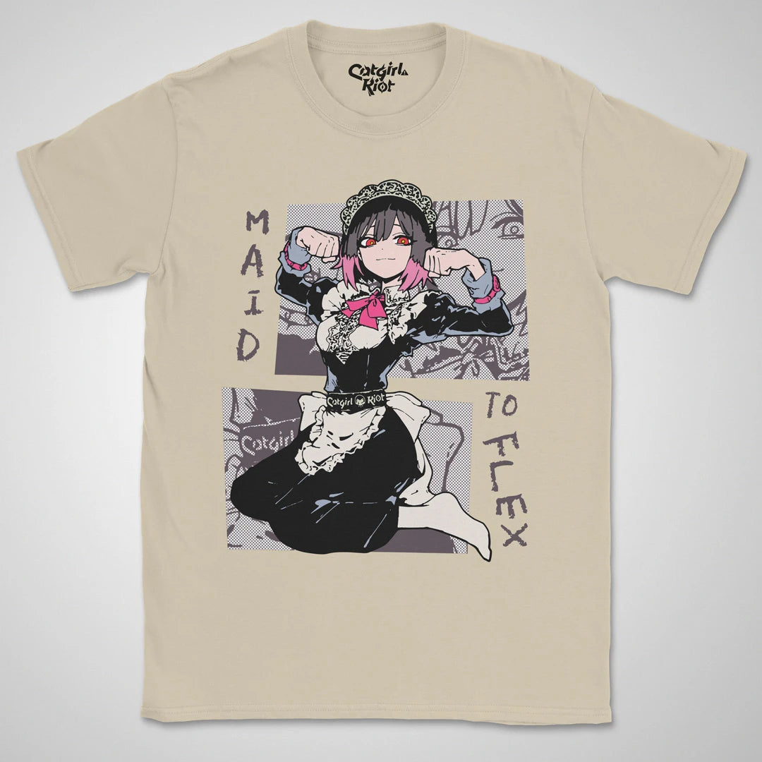 Maid To Flex ❀ T-shirt