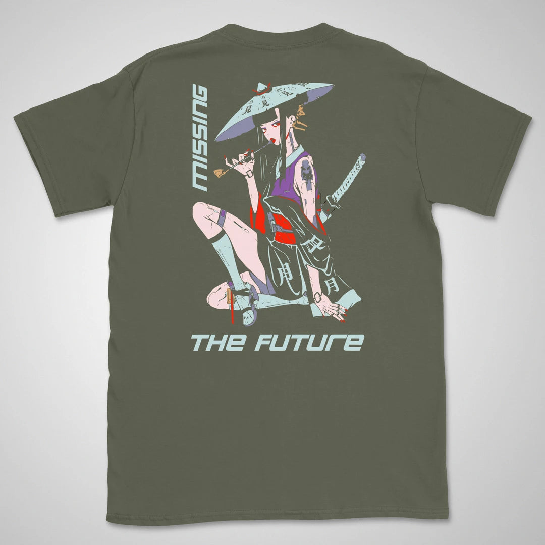 Missing The Future | back print ❀ T-shirt