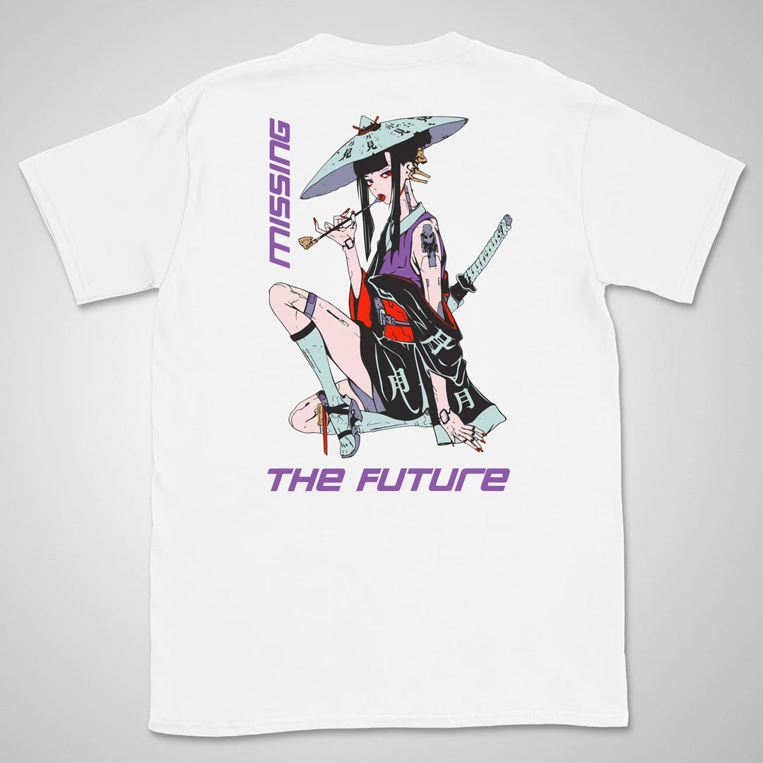Missing The Future | back print ❀ T-shirt