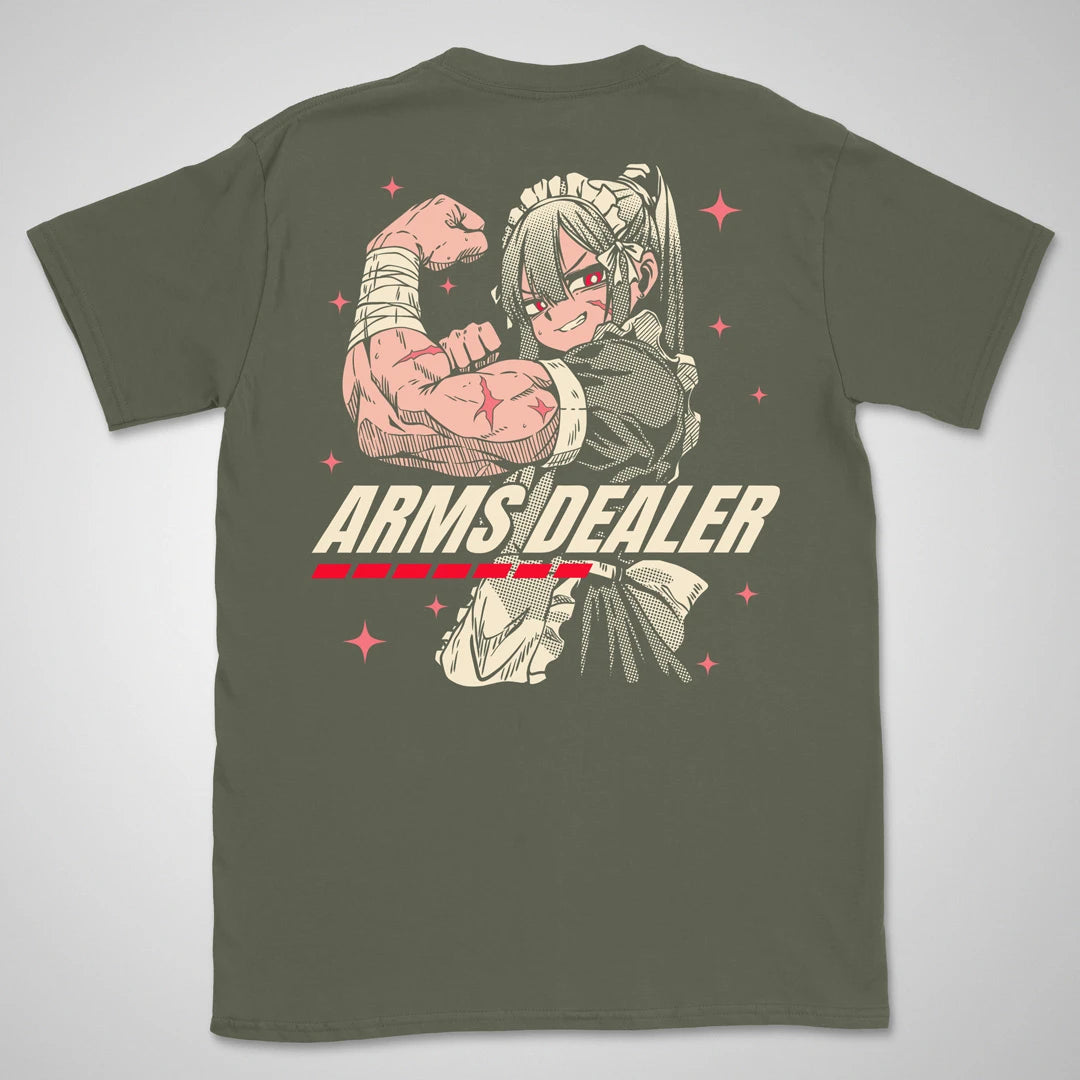 Arms Dealer | back print ❀ T-shirt