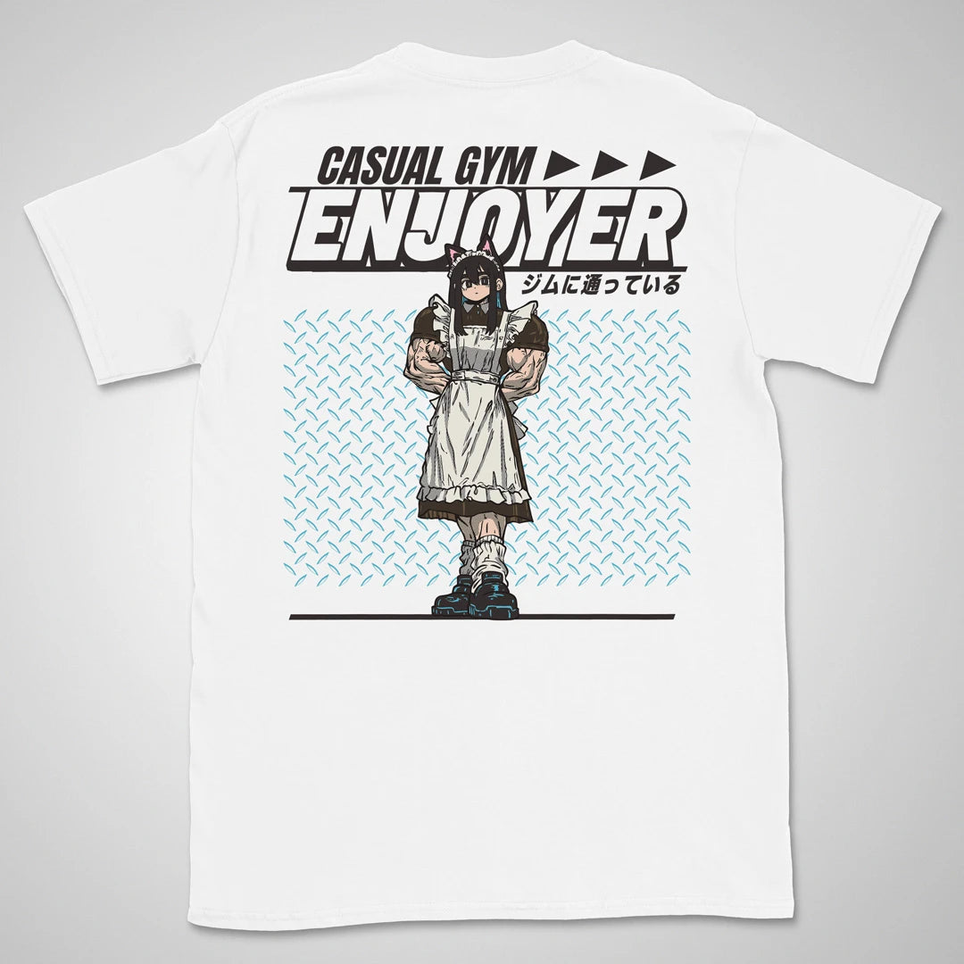 Casual Gym Enjoyer | back print ❀ T-shirt
