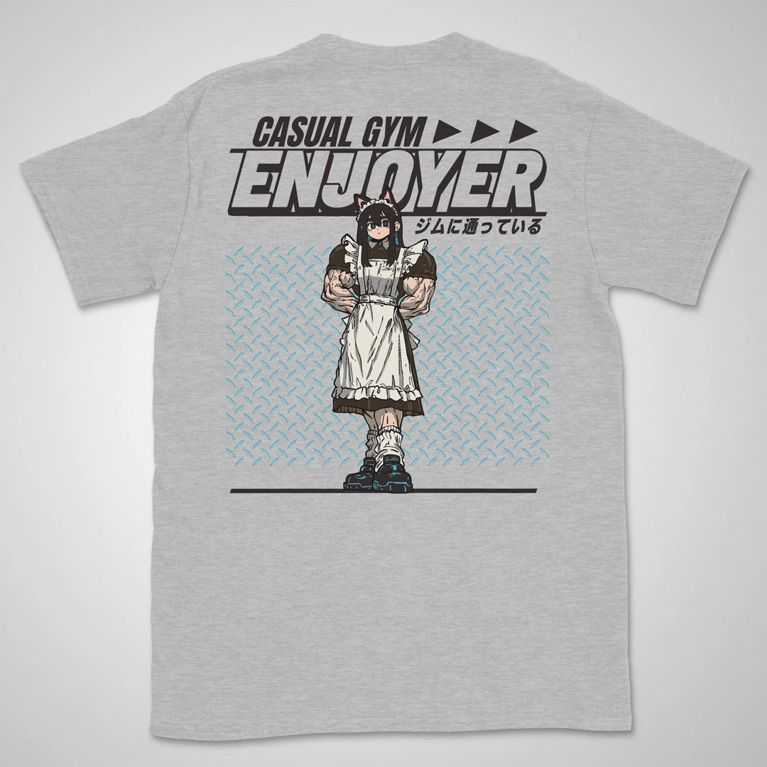 Casual Gym Enjoyer | back print ❀ T-shirt