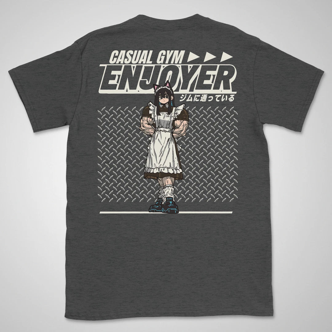 Casual Gym Enjoyer | back print ❀ T-shirt
