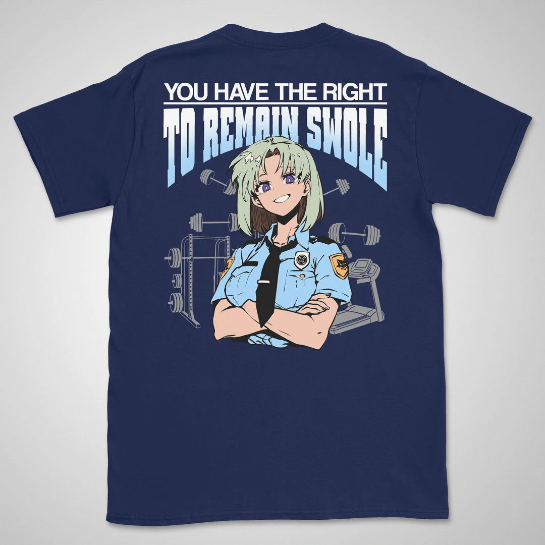Right To Remain Swole | back print ❀ T-shirt