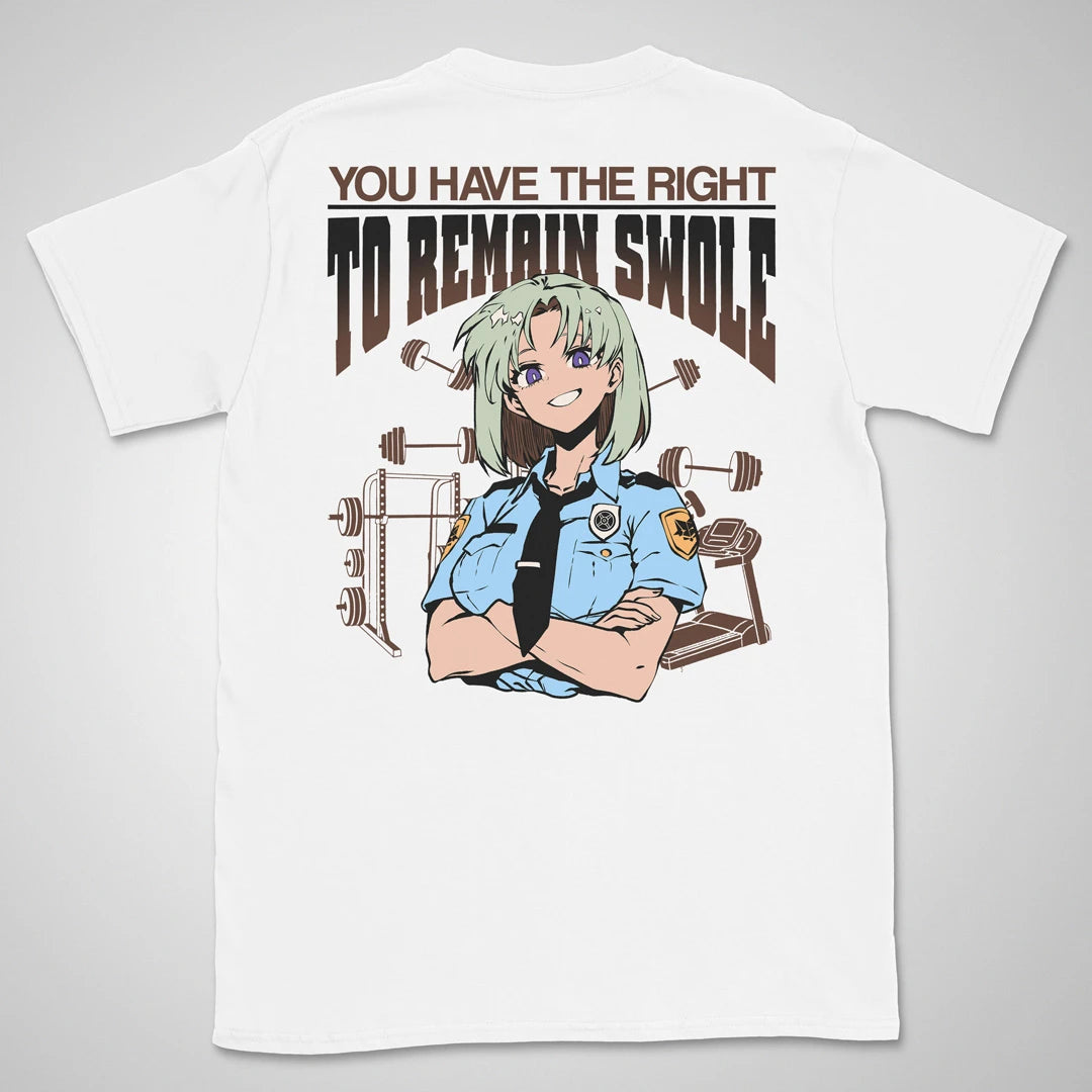 Right To Remain Swole | back print ❀ T-shirt