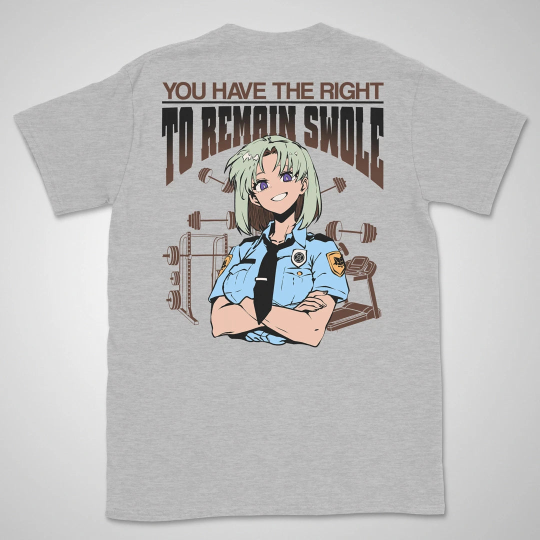 Right To Remain Swole | back print ❀ T-shirt