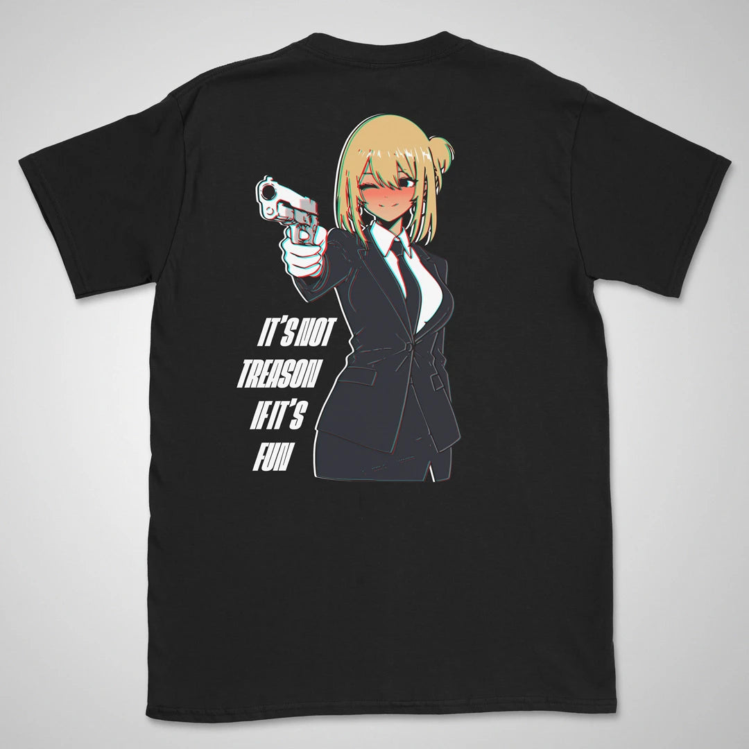It's Not Treason | back print ❀ T-shirt