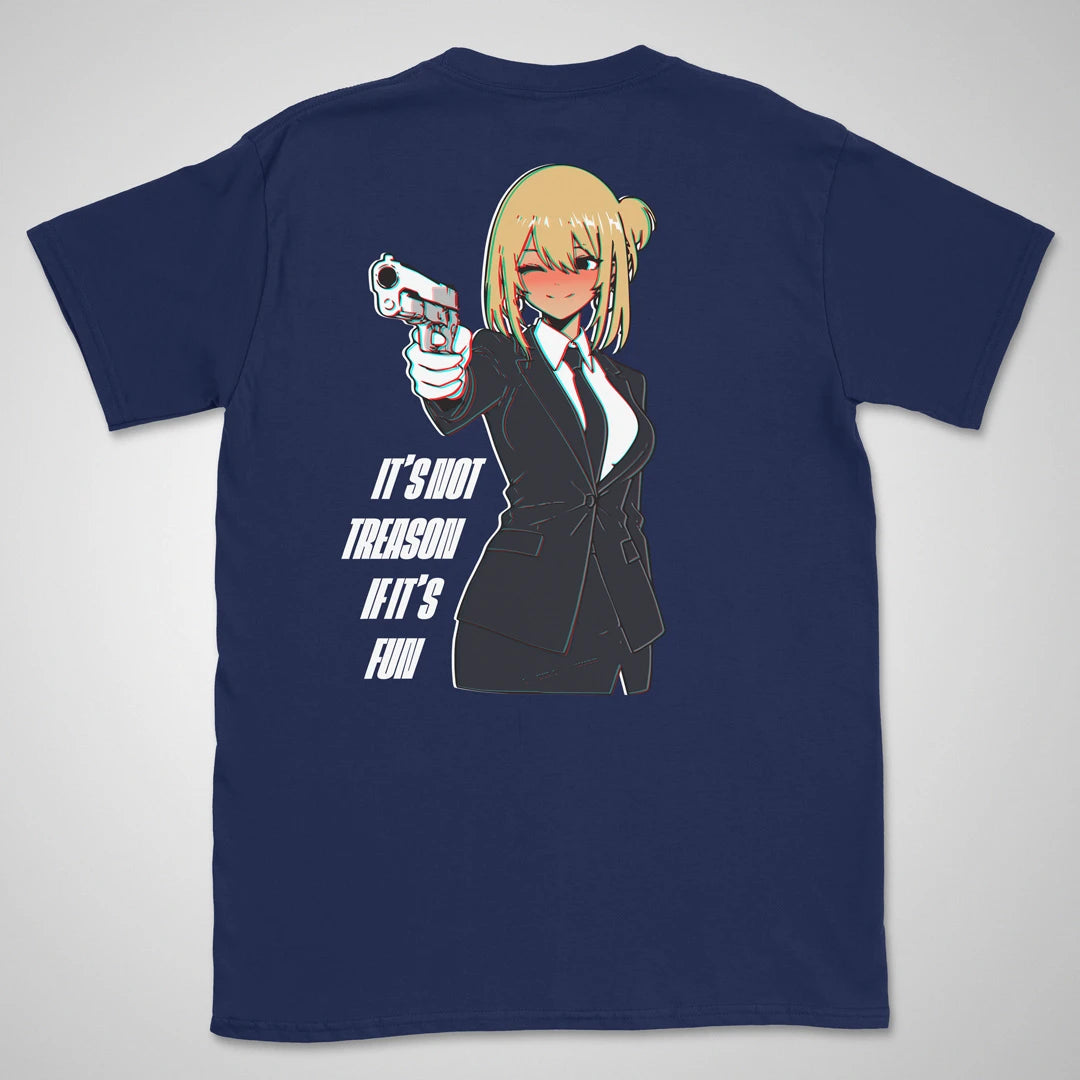 It's Not Treason | back print ❀ T-shirt