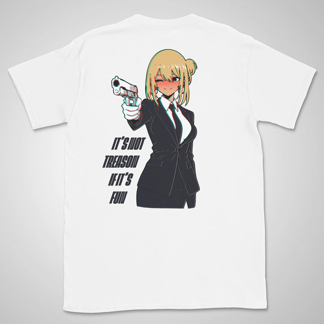 It's Not Treason | back print ❀ T-shirt