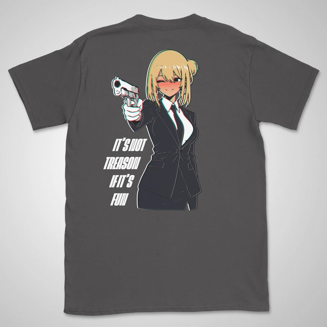 It's Not Treason | back print ❀ T-shirt