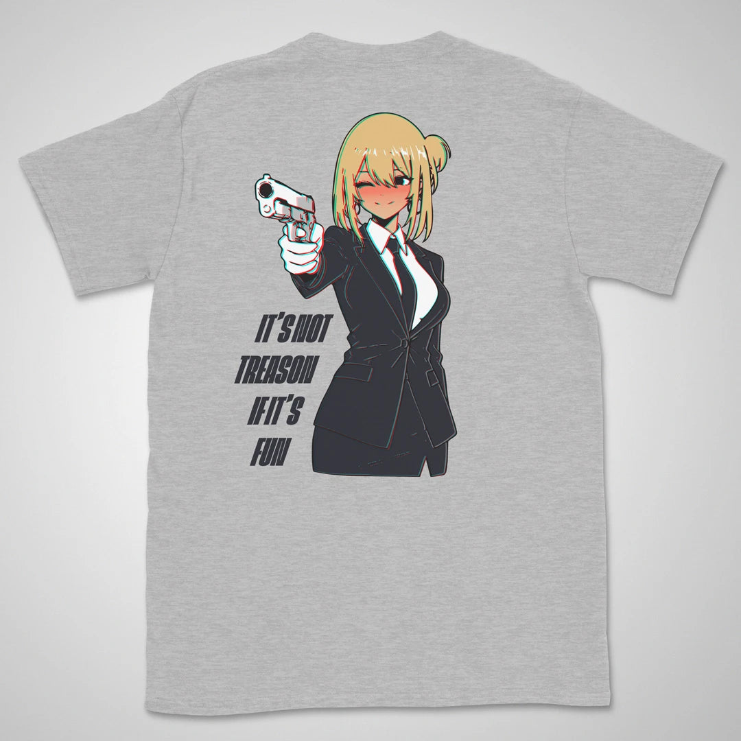 It's Not Treason | back print ❀ T-shirt