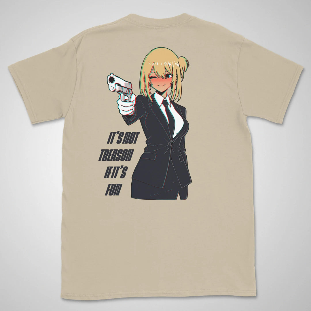 It's Not Treason | back print ❀ T-shirt
